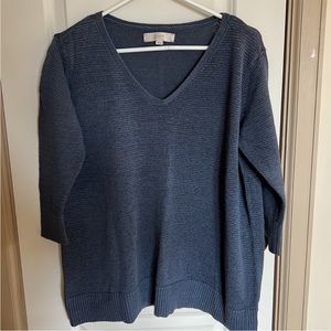 Loft v neck sweater